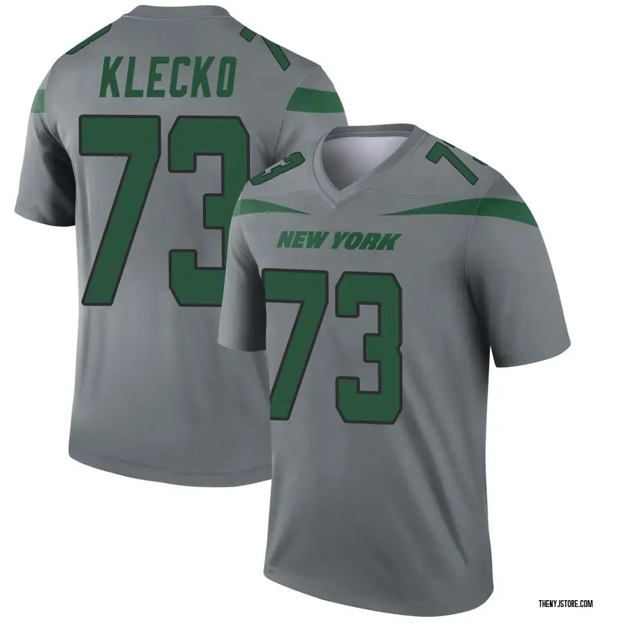 Joe Klecko New York Jets Mitchell & Ness Retired Player Legacy Replica  Jersey - Green