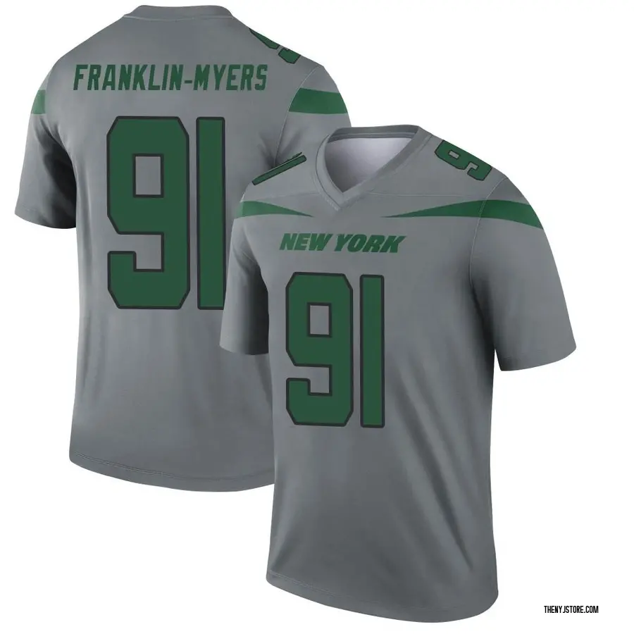 John Franklin-Myers Jersey, Legend Jets John Franklin-Myers